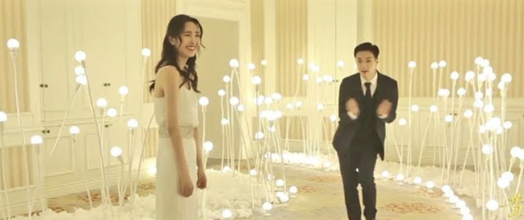 Scène de danse de Zhang Yixing dans Golden Eyes