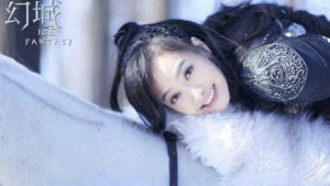 Victoria Song sur son cheval dans Ice Fantasy