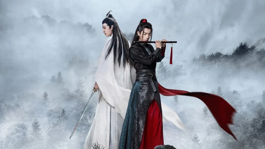 Xiao Zhan et Wang Yibo dans The Untamed