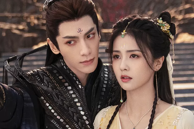 Bai Lu et Luo Yunxi dans Till The End of The Moon